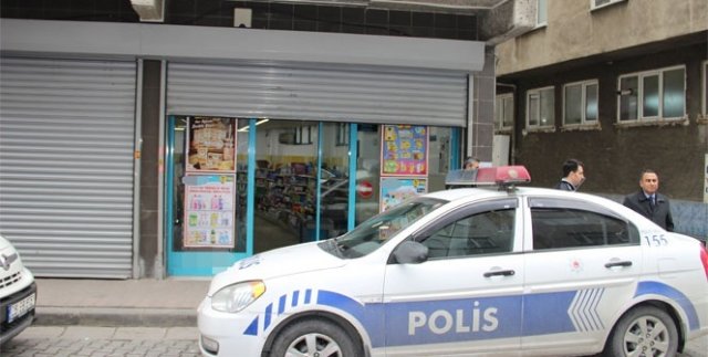 Kağıthane'de market soygunu