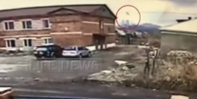 Rus savaş uçağının düşme anı kamerada