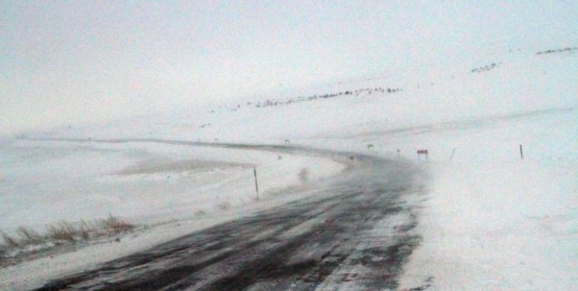 Ardahan'da kar ve tipi