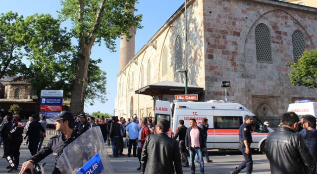 Bursa'da canlı bomba saldırısı: 1 ölü, 17 yaralı
