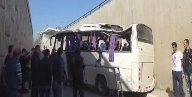 İşçi servisinde can pazarı: 3'ü ağır 20 yaralı