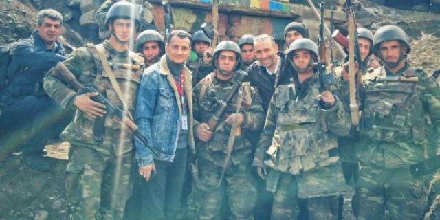 Karabağ cephesinde moraller yerinde