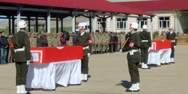 Nusaybin şehitleri uğurlandı