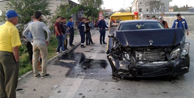 Tekirdağ'da zincirlime kaza: 2 yaralı