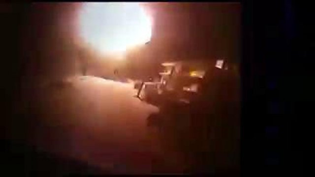 Van'da polise bombalı saldırı TOMA kamerasında