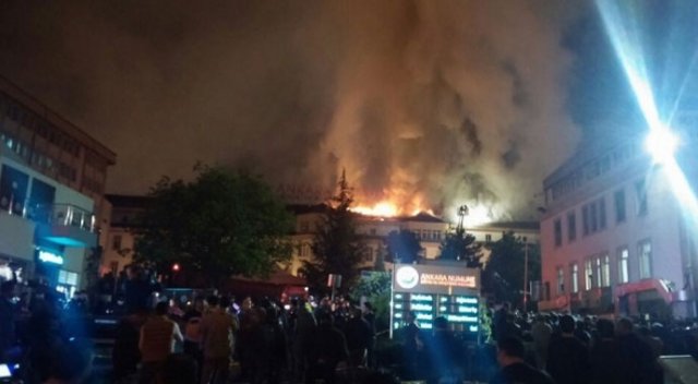 Ankara Numune Hastanesi'nde yangın