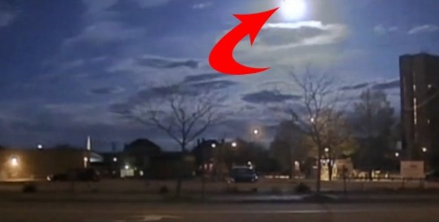 Meteorun düşme anı saniye saniye böyle görüntülendi