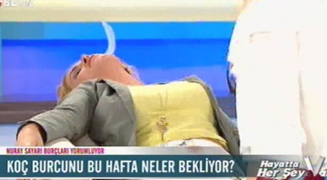 Nuray Sayarı canlı yayında bayıldı