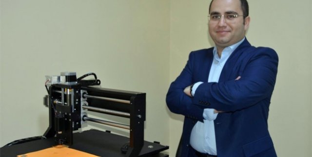Türkiye’nin ilk lazerli devre kartı baskı makinesini üretti