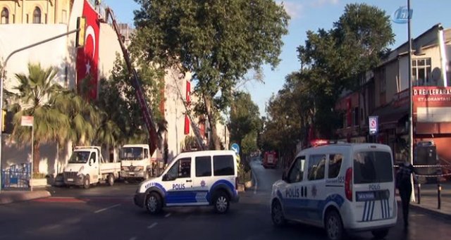 Bombalı saldırının izleri siliniyor!