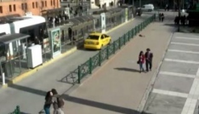 Feci kazalar böyle görüntülendi