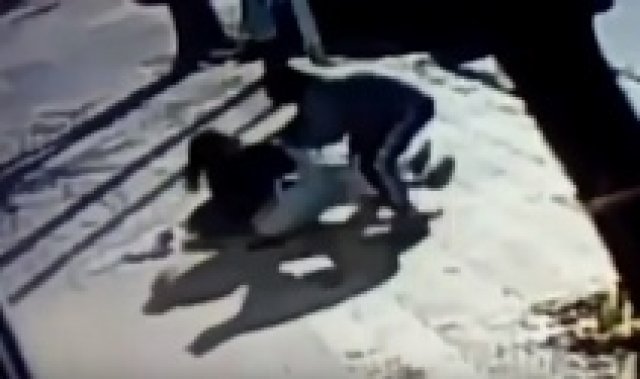 Güpegündüz bebek kaçırma girişimi