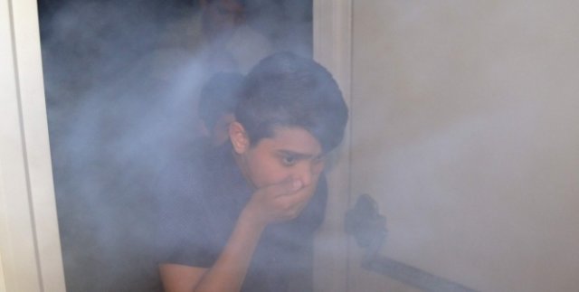 Öğrenciler 7 şiddetinde depremi yaşadılar