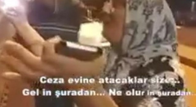 Askeri darbeden vazgeçirmeye çalışan Türk kadını