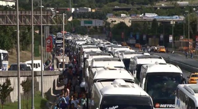 İstanbul Otogarı'nda çile başladı