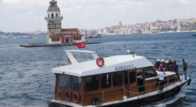 Kız Kulesi'nde korkunç yangın