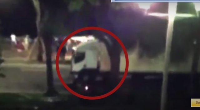 Nice'deki dehşet anları böyle görüntülendi