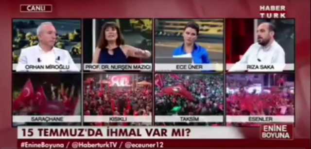 Nurşen Mazıcı darbeyi durduran şehitlerle alay etti