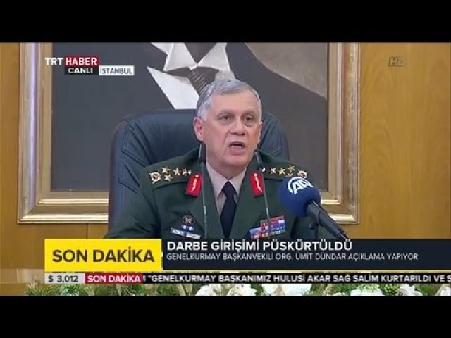 Orgeneral Ümit Dündar flaş açıklamalar