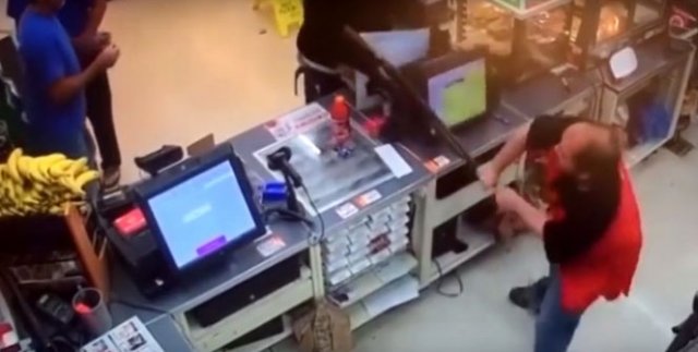Soygun girişimi cesur kasiyere takıldı