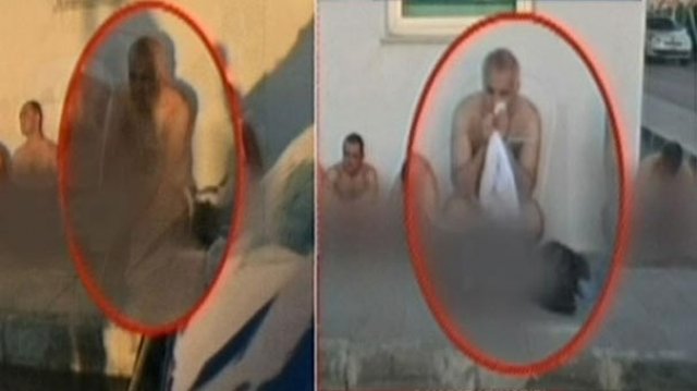 Adil Öksüz'ün Akıncılar Üssü'ndeki görüntüsü