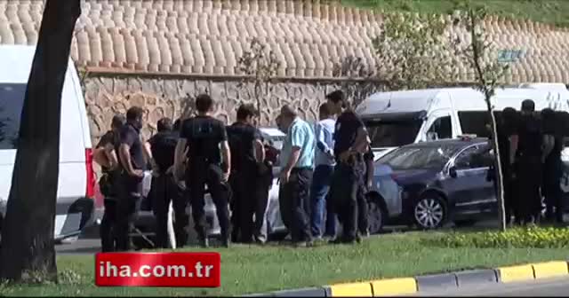 Cumhurbaşkanı Erdoğan'ın konvoyunda kaza