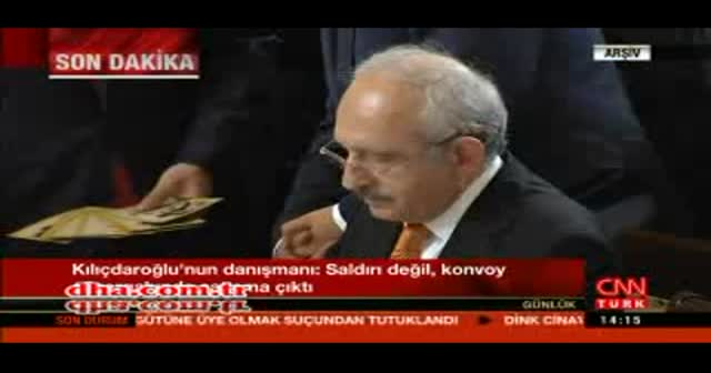 DHA muhabiri olay yerinden bildiriyor