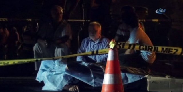 Feci kaza araç kamerasına böyle yansıdı