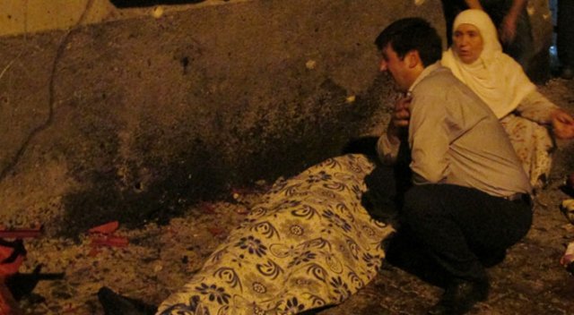 Gaziantep’te bombalı saldırıdan kahreden görüntüler