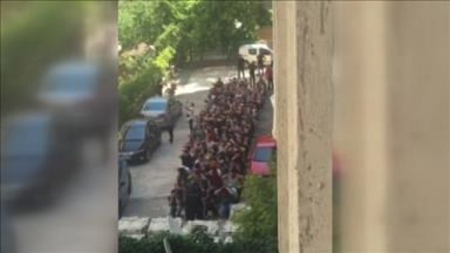 İnönü Kışlası'ndaki erlerin polise teslim olma görüntüleri ortaya çıktı