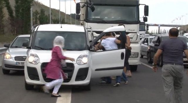 Yavuz Sultan Selim Köprüsü'nde 'manzara' kavgası