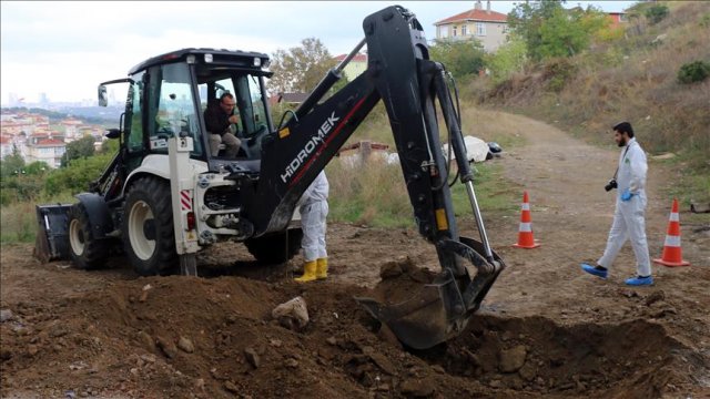 250 tabancanın bulunduğu sokaktaki arama çalışmaları yeniden başladı