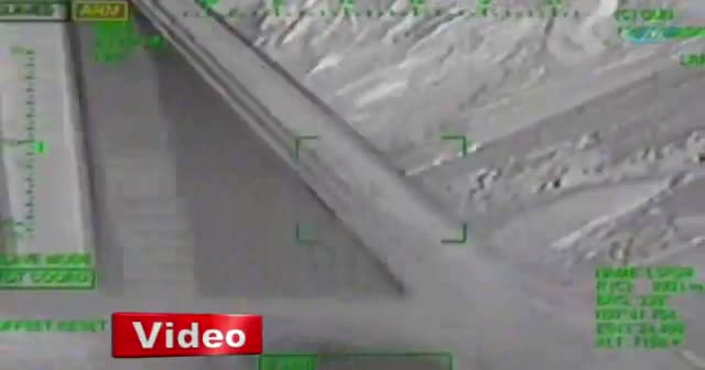 PKK’nın bombalı aracı ATAK tarafından böyle vuruldu