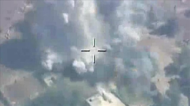 Terör örgütü DAEŞ hedefleri milli üretim bombalarla imha edildi
