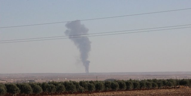 El Bab bölgesindeki DEAŞ hedefleri yerle bir edildi