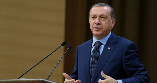 Erdoğan Gazi ve Şehit yakınlarına seslendi