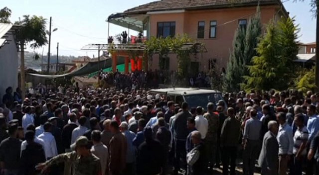 Şehit Jandarma Er Eyüp Hacıoğlu son yolculuğuna uğurlandı