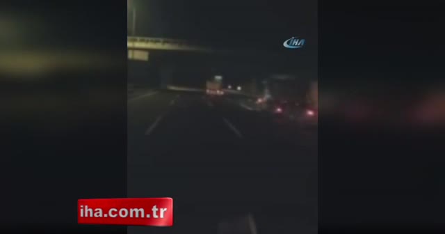 Trafikte kamyon terörü