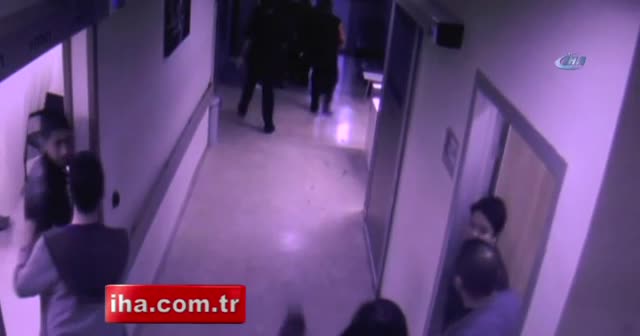 Acil serviste hasta yakını terörü saniye saniye kamerada