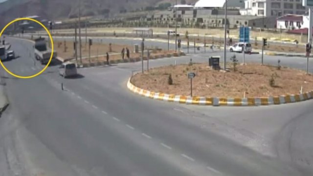 Bitlis’te trafik kazaları MOBESE’de