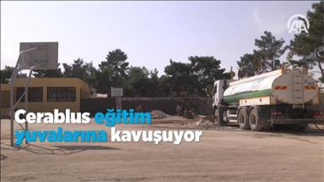 Cerablus eğitim yuvalarına kavuşuyor