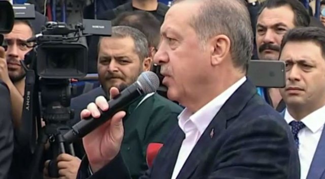Erdoğan'dan şehit kaymakamın cenazesinde idam mesajı