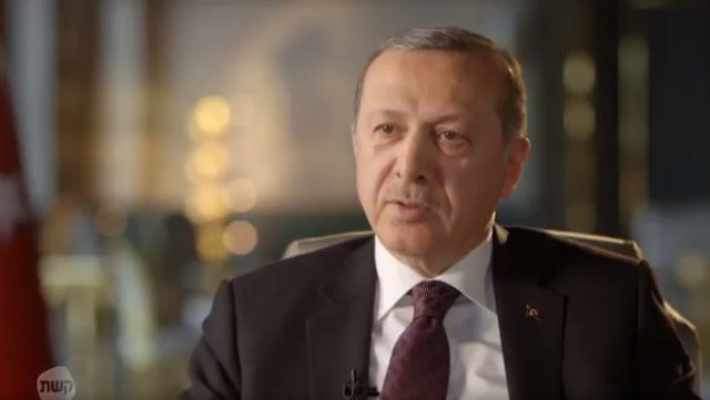 Erdoğan'ın İsrail kanalına verdiği röportaj yayınlandı!