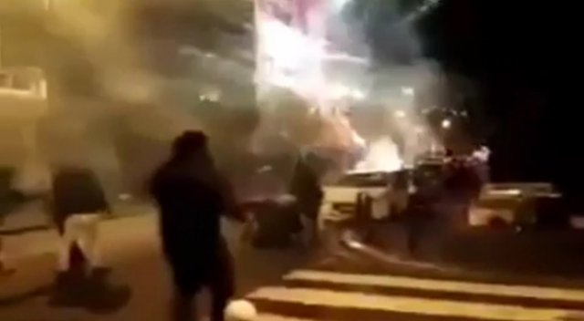 Fransa'da Türk konsolosluğuna saldırı kamerada