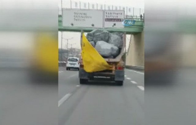 Hafriyat kamyonu terörü devam ediyor