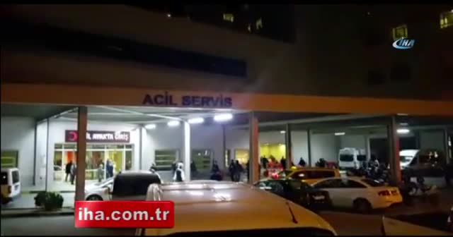 Hastane kantininde iki aile birbirine girdi: 1'i polis 8 yaralı!