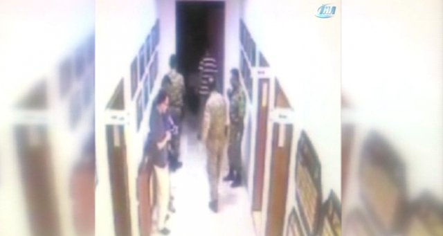 Kışladaki gizli toplantının görüntüleri ortaya çıktı