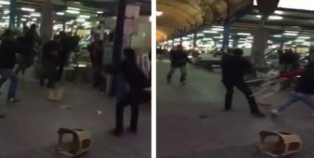 Ortalık savaş alanına döndü