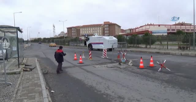 Silivri cezaevinde yangın paniği