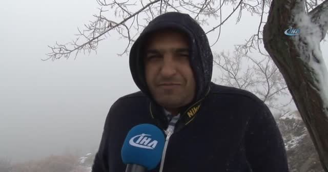 Spil'e mevsimin ilk kar düştü